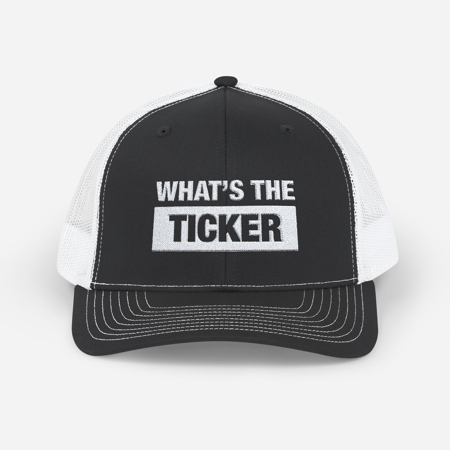 What's the Ticker | Snapback Trucker Cap