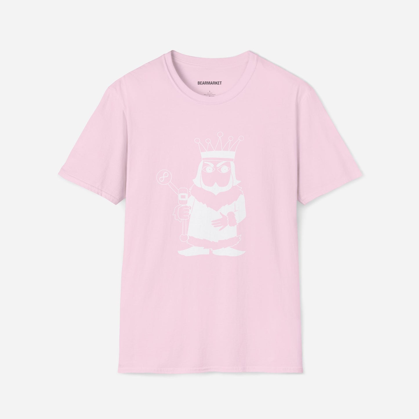 Angry King | Unisex Softstyle T-Shirt