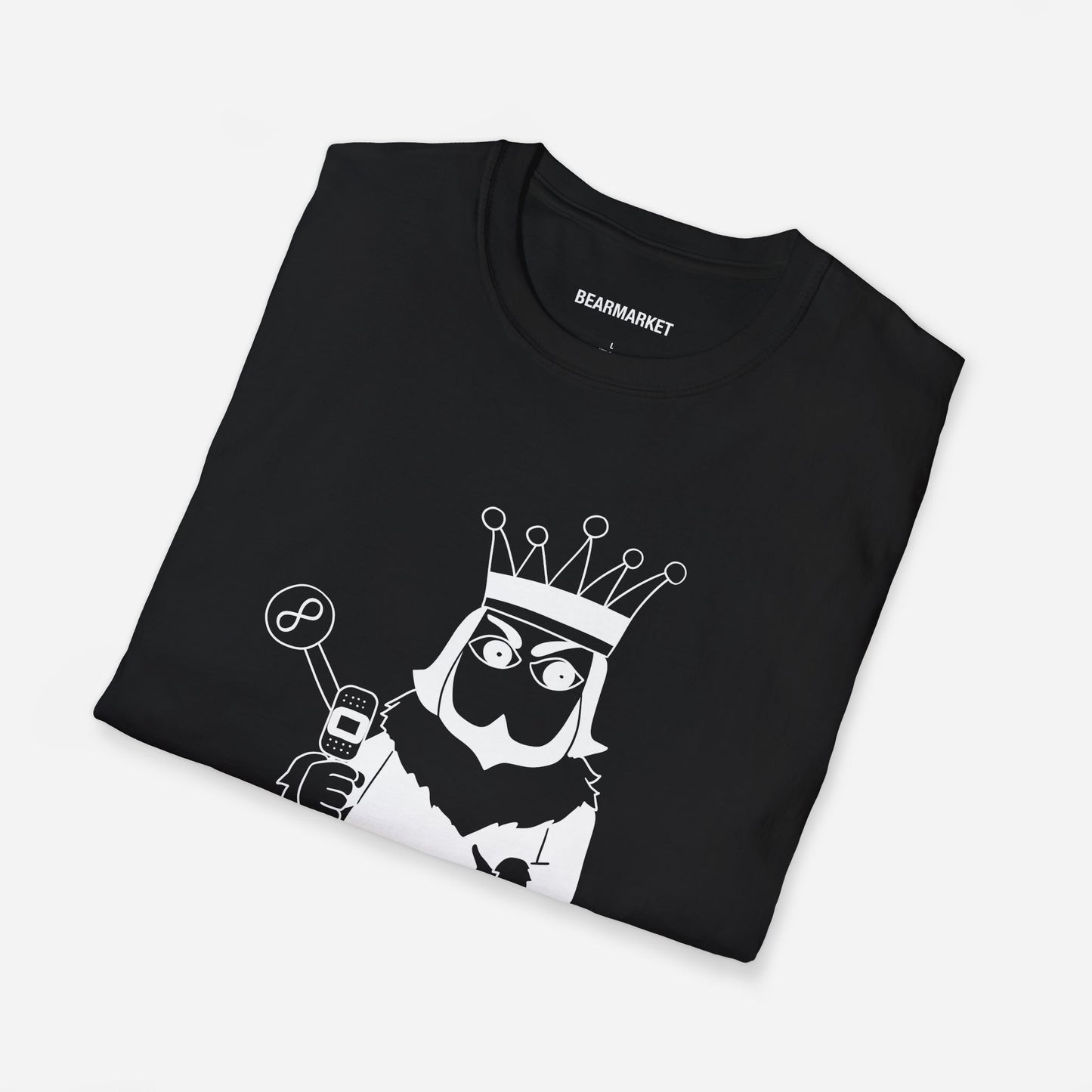 Angry King | Unisex Softstyle T-Shirt