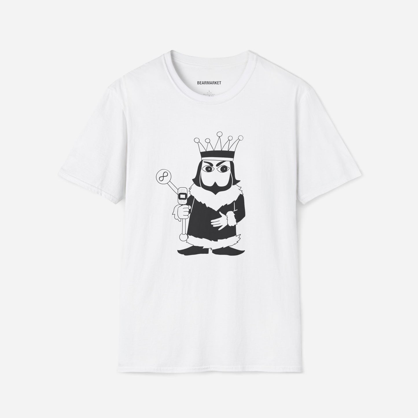 Angry King | Unisex Softstyle T-Shirt