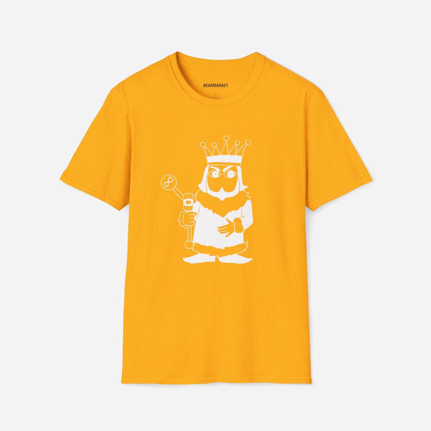 Angry King | Unisex Softstyle T-Shirt