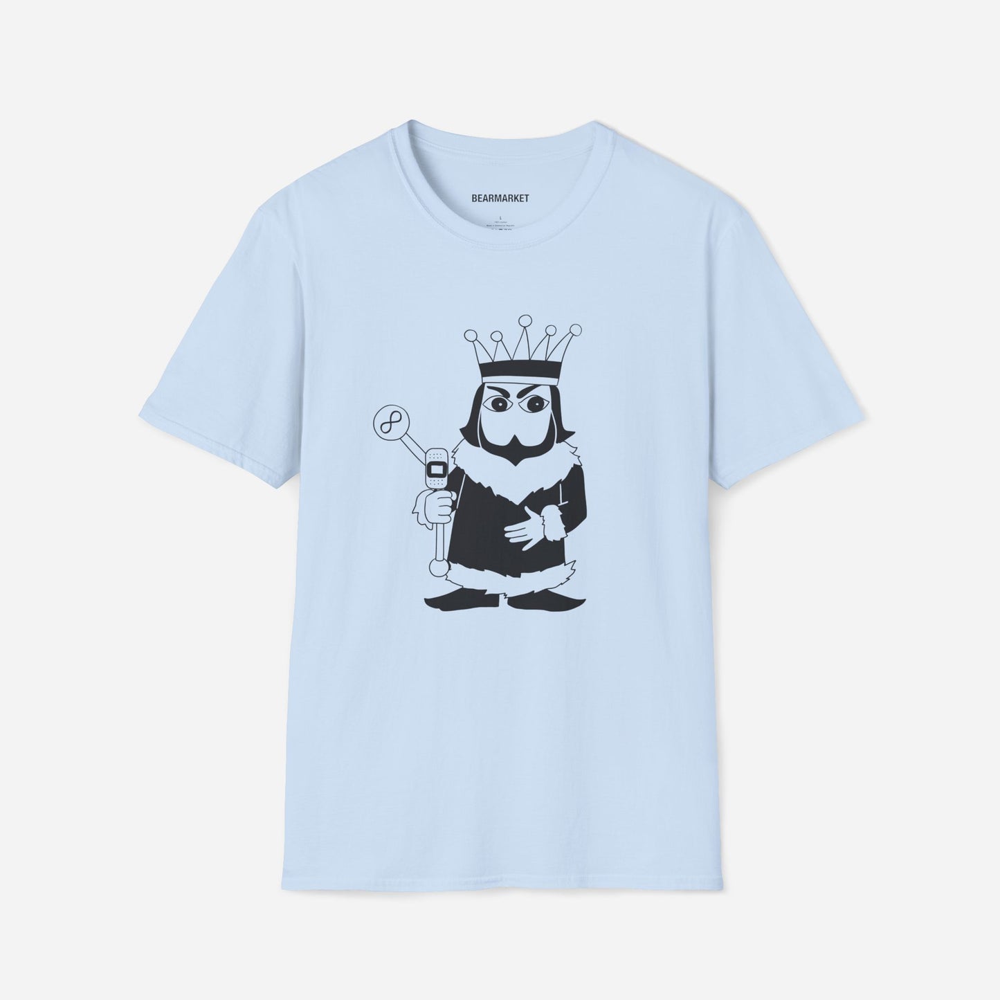 Angry King | Unisex Softstyle T-Shirt