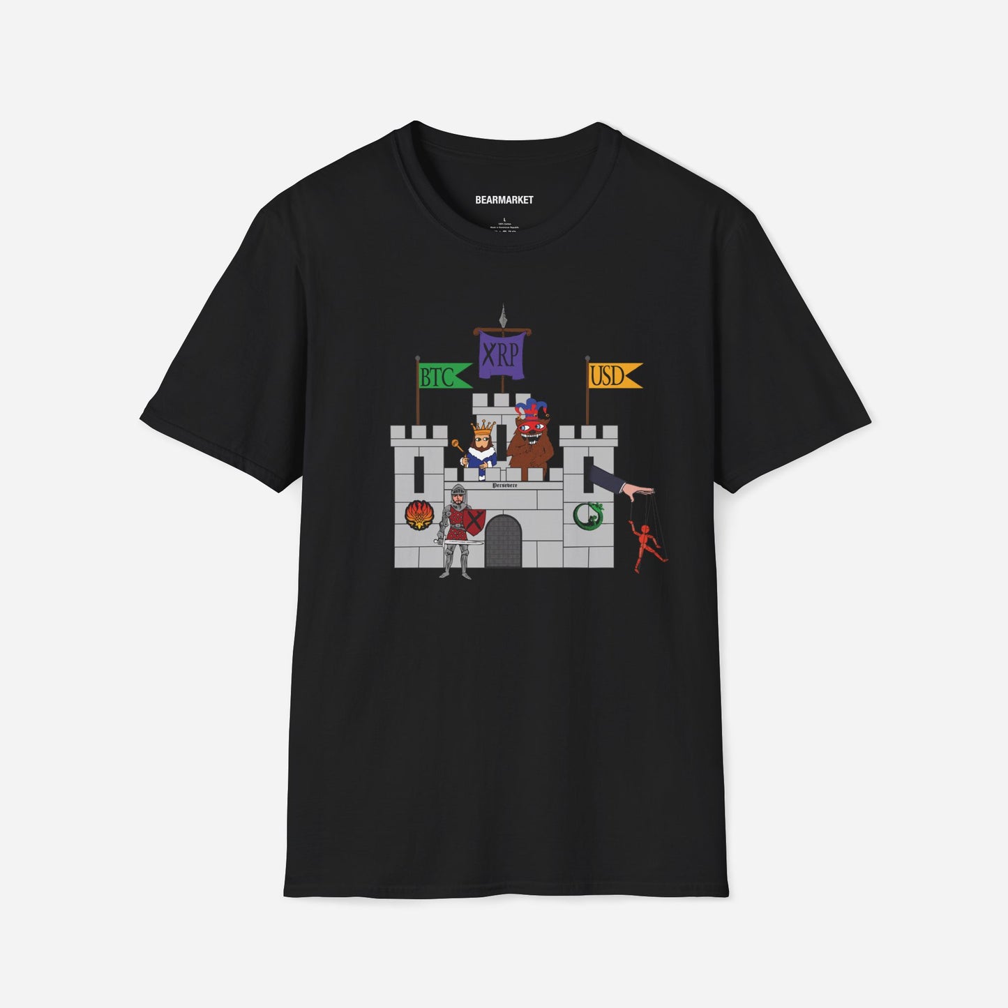 Castle Scene BG123 | Unisex Softstyle T-Shirt