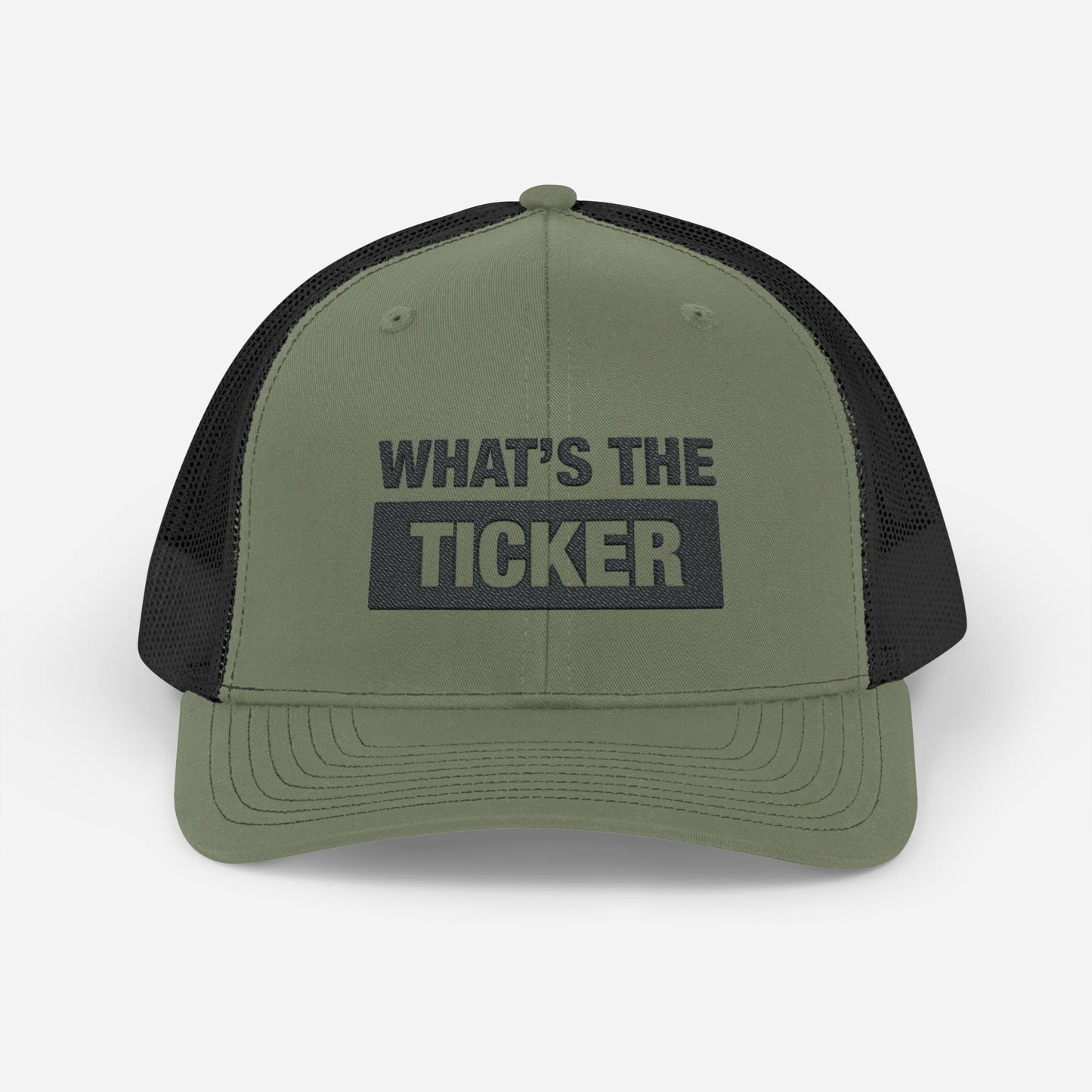 What's the Ticker | Snapback Trucker Cap