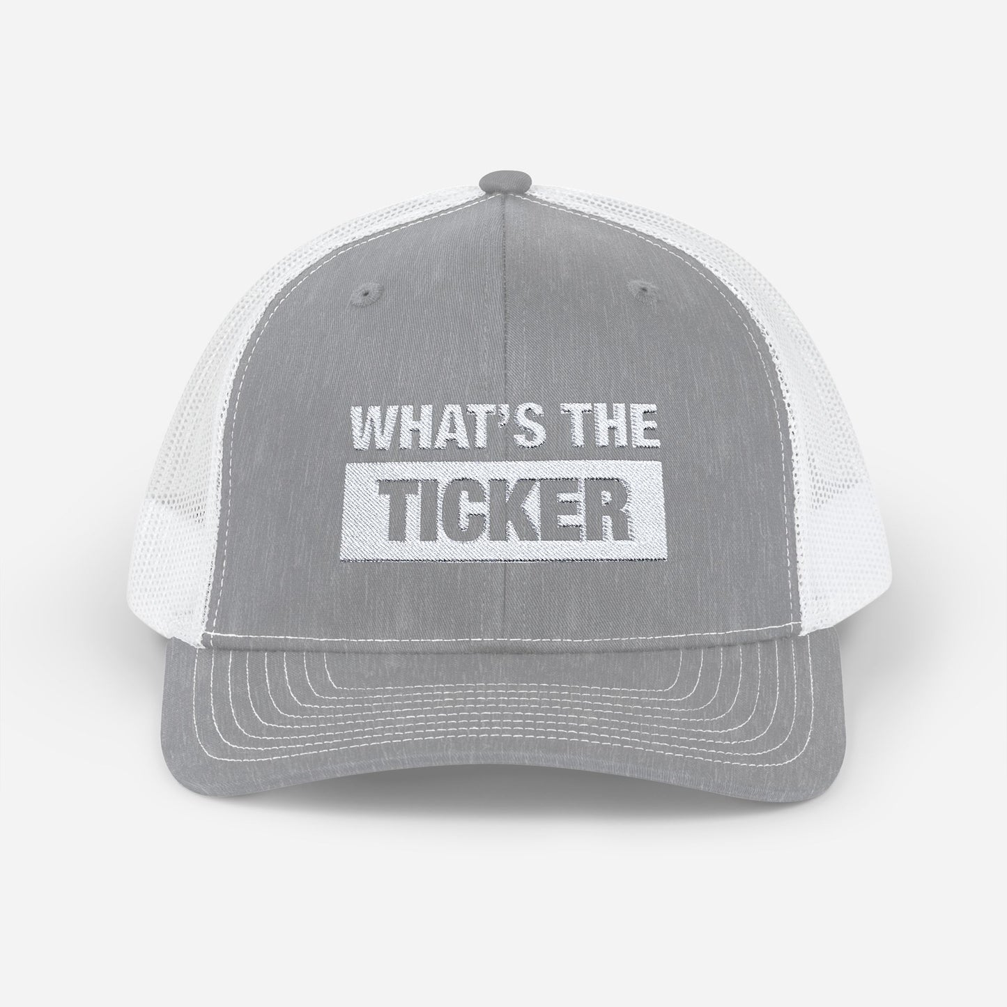 What's the Ticker | Snapback Trucker Cap