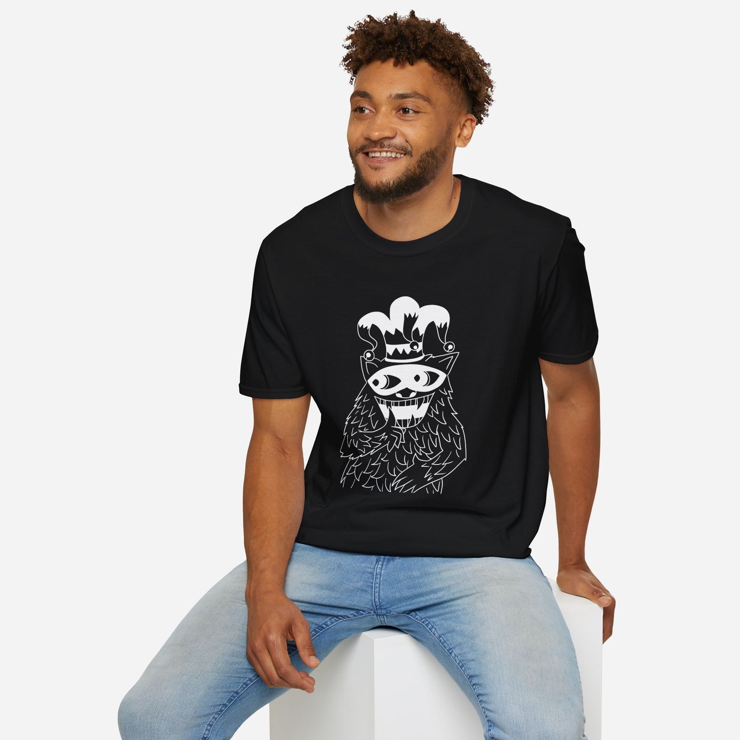 Bearable Jester | Unisex Softstyle T-Shirt