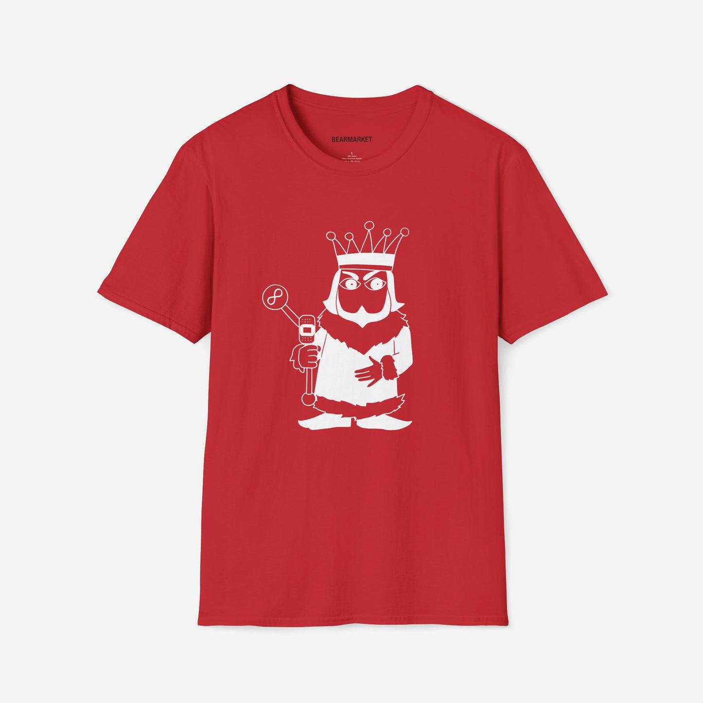 Angry King | Unisex Softstyle T-Shirt